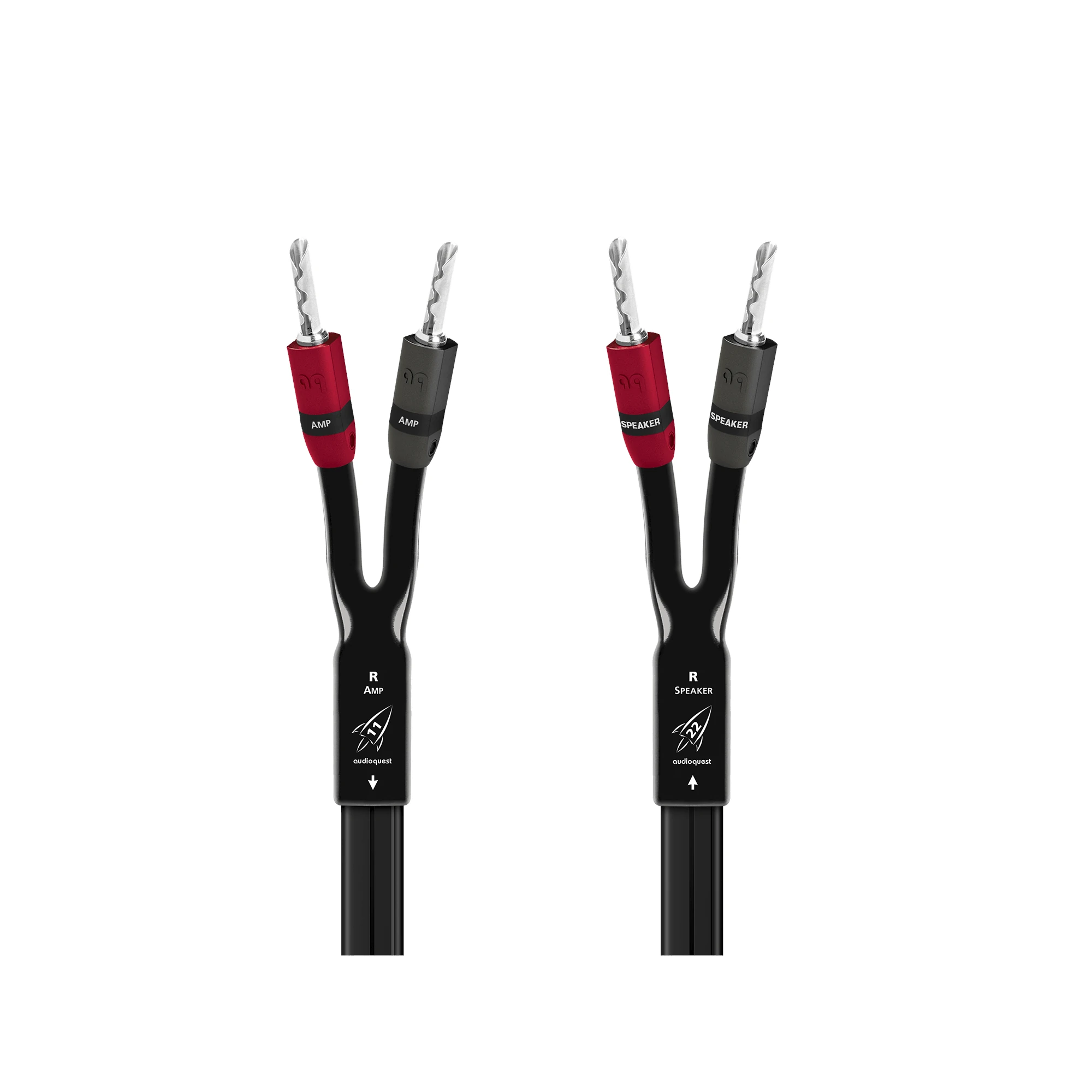 Audiokabel, Stereokabel, Zweierpaar, Lautsprecherkabel, Kabel mit Steckern