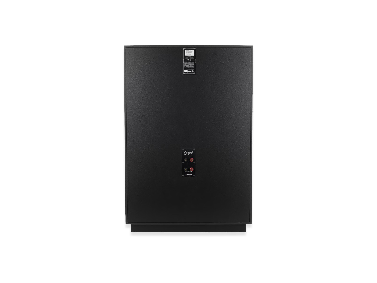 subwoofer, gehäuse, schwarz, tafel, bedienelemente