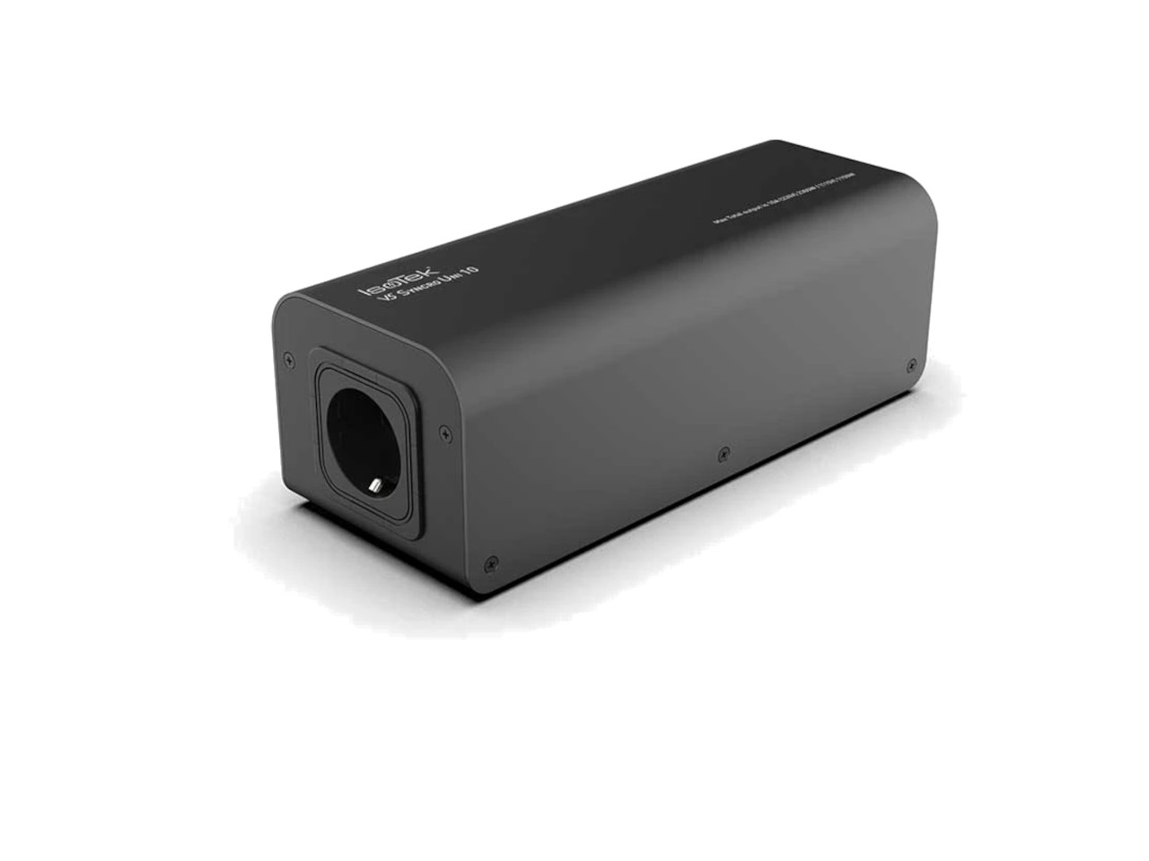 Netzteil, AC-Adapter, Metallgehäuse, Rechteckig, Schwarz