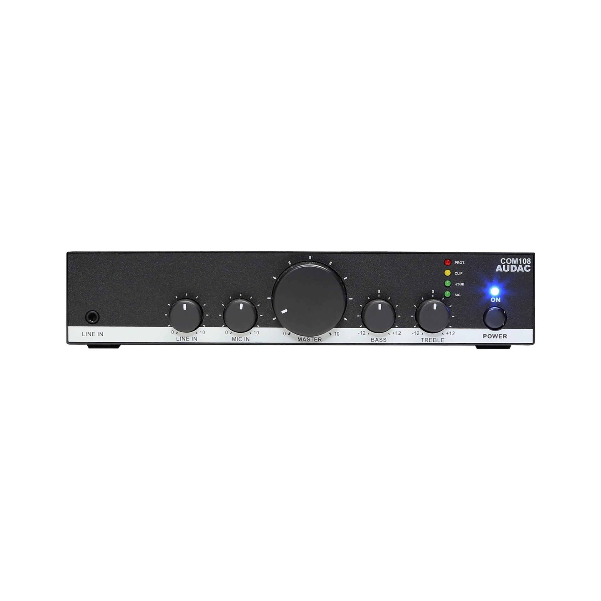 Audio-Interface, Preamplifier, Rackmount, Line-in, Knöpfe