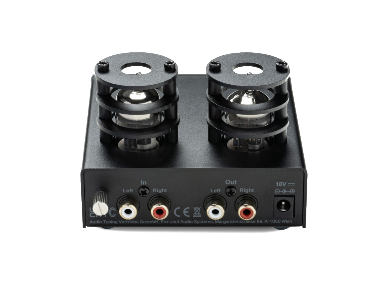 Phono-Verstärker, Stereo-Verstärker, Röhrenverstärker, Dual-Röhren, Rackmount-Gerät