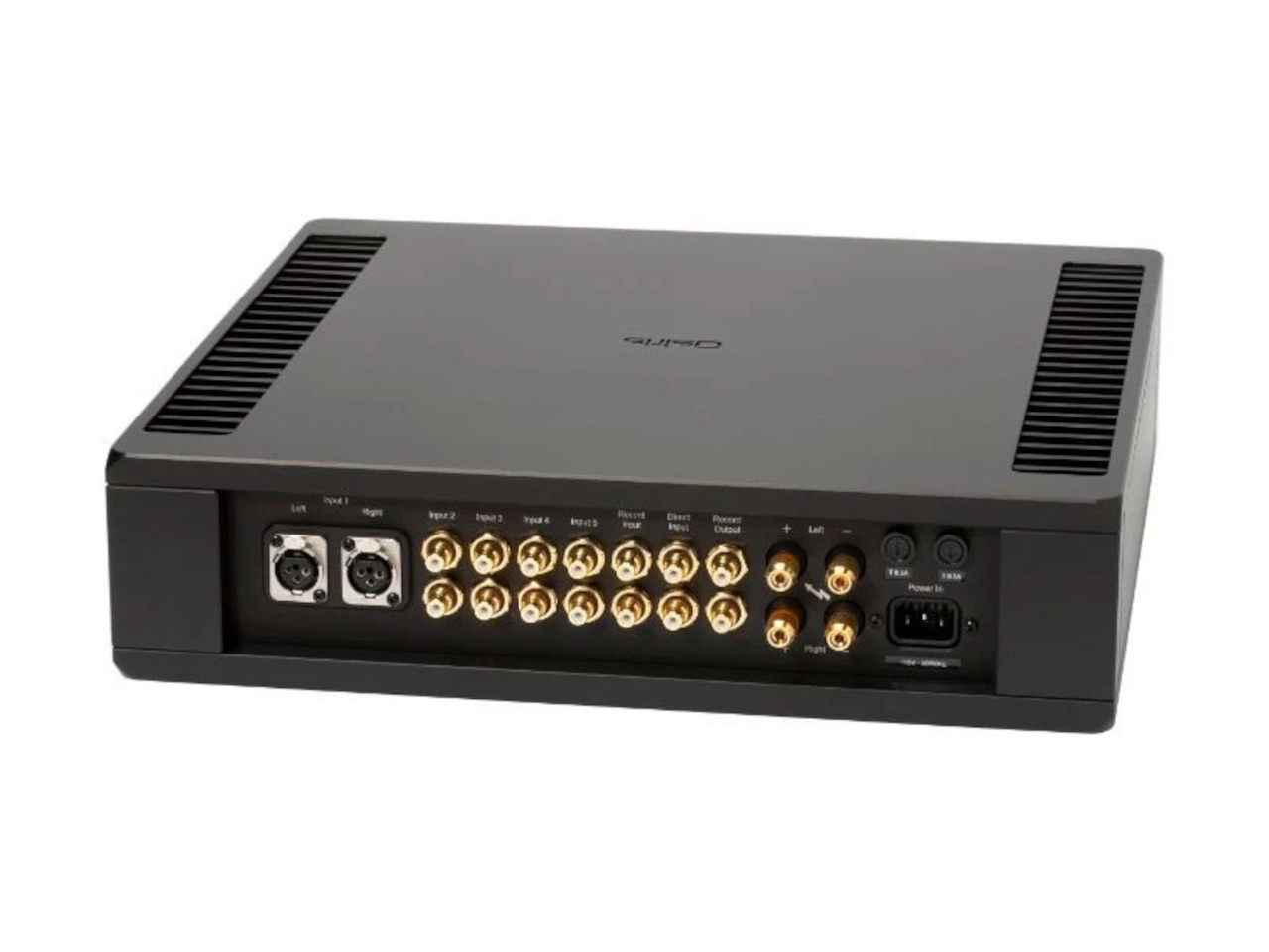 A/V-Empfänger, Audio-Verstärker, RCA-Anschlüsse, BNC-Eingänge, Stromversorgungseinheit