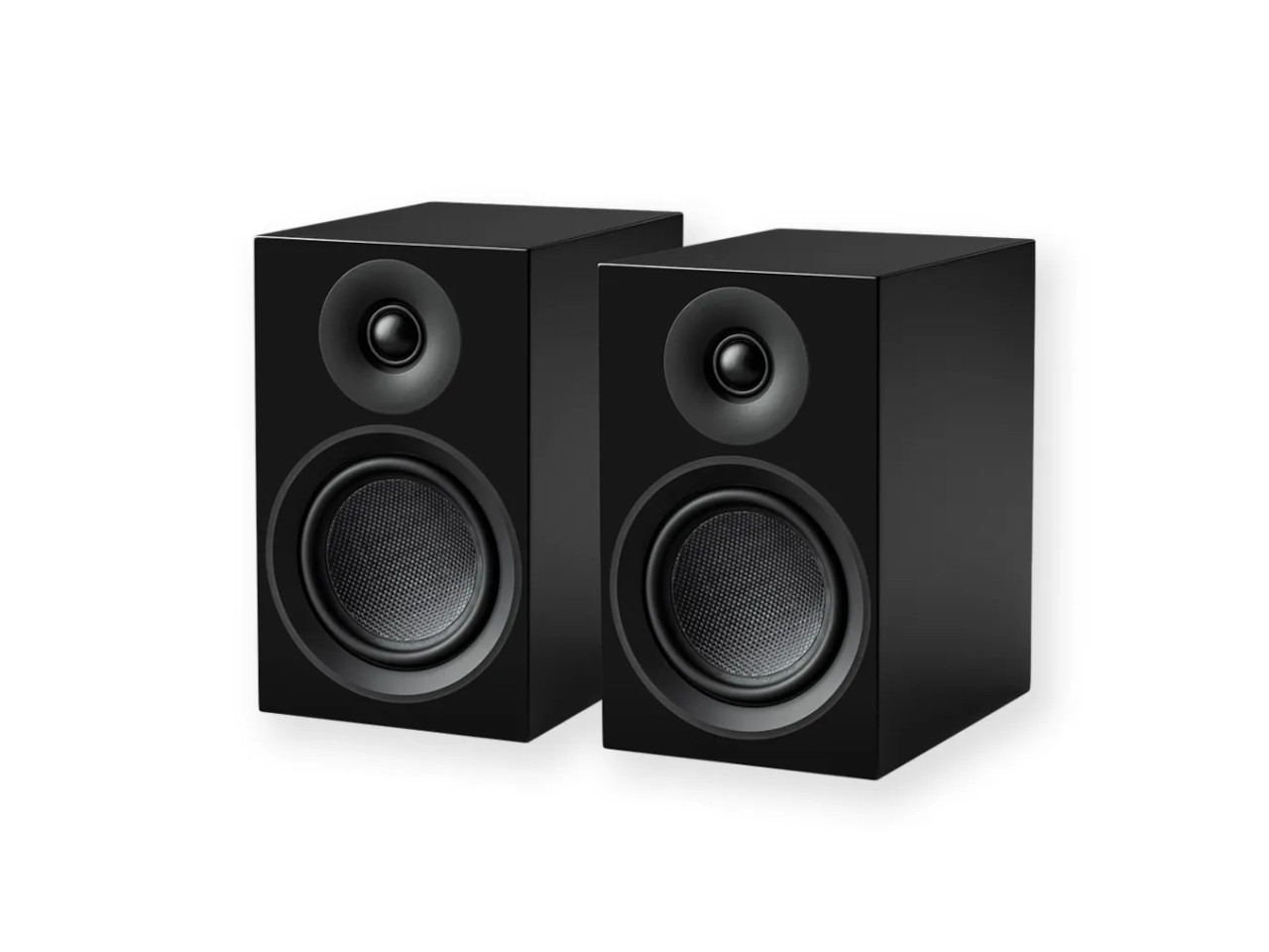 Lautsprecher, Stereo-Lautsprecher, Schwarz, Paar Lautsprecher, Kompakte Lautsprecher