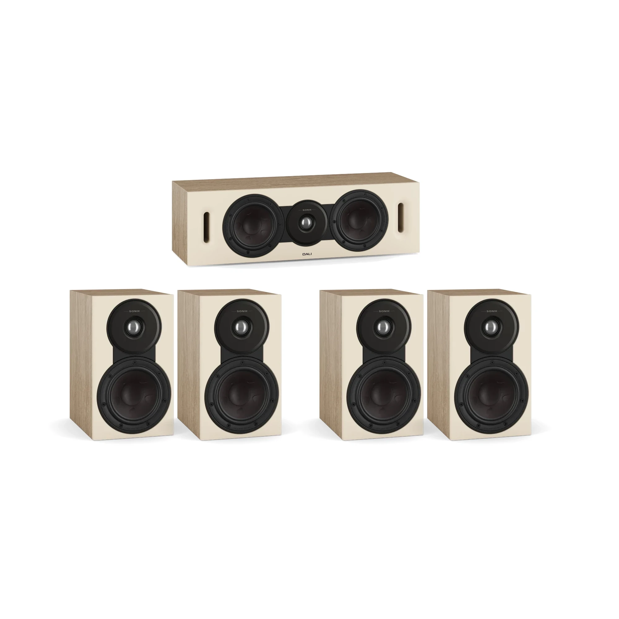 DALI SONIK Cinema System Compact 5.0 Natural Oak