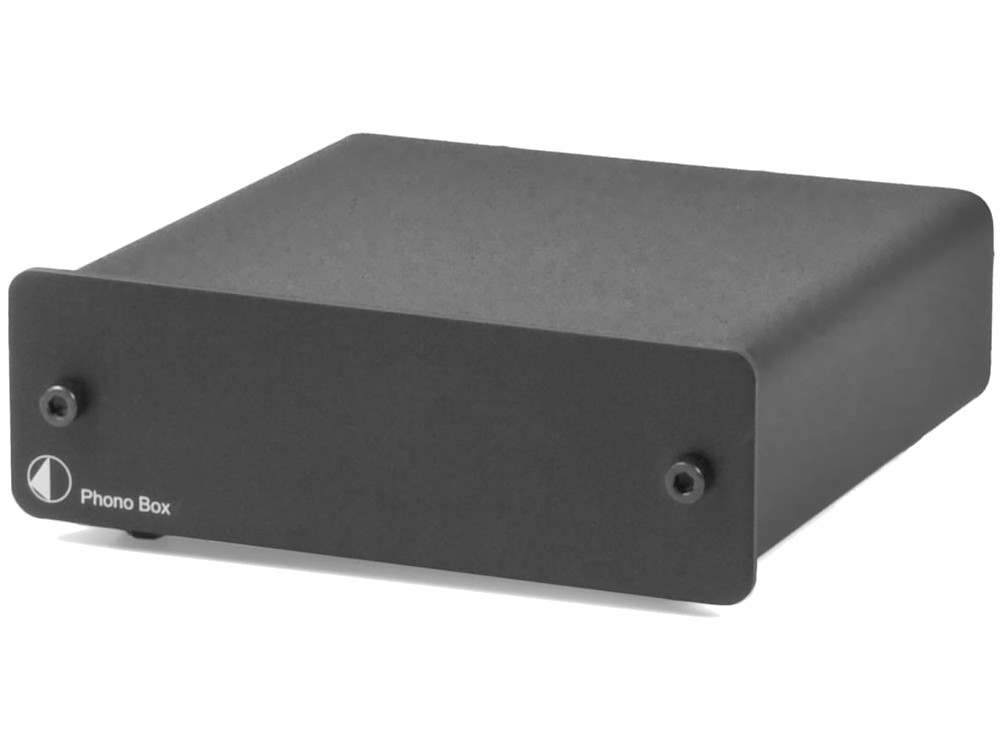 ProjectPhonoBox-Schwarz Phonovorverst