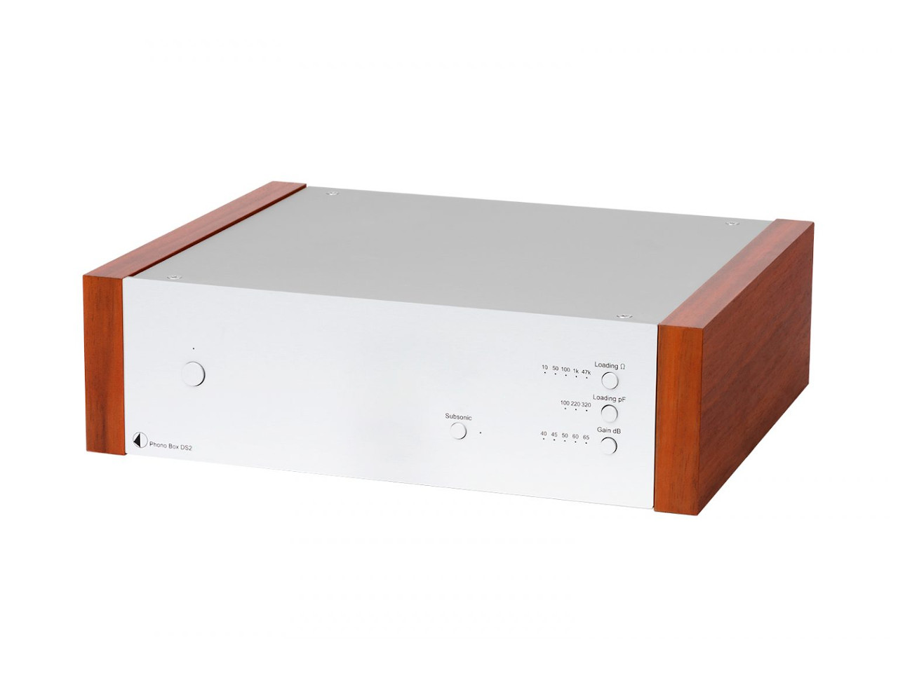 Pro-Ject Phono Box DS2 Silber / Rosenut (discontinued)