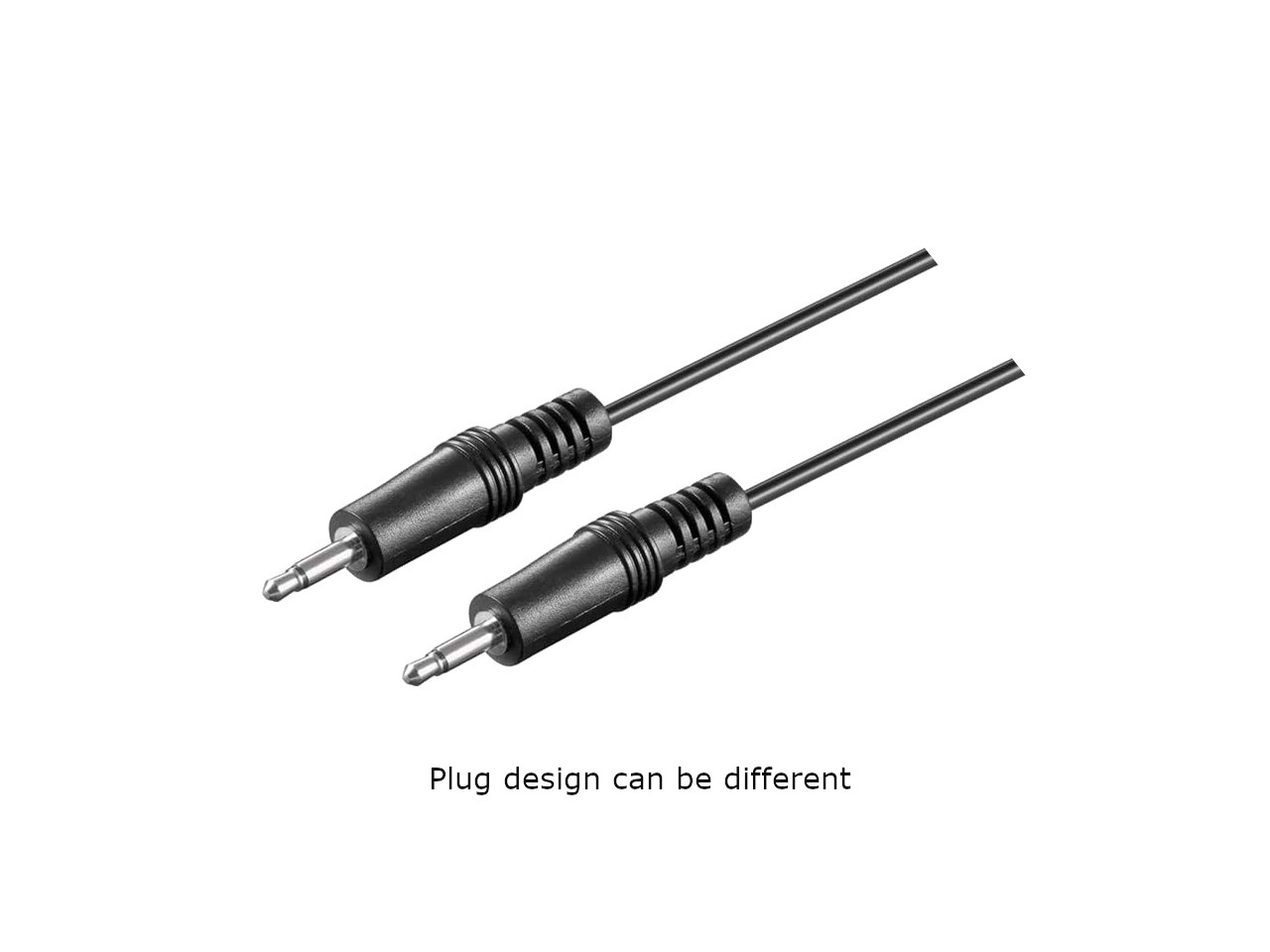 Klinkenstecker, 2,5mm Stecker, Audiokabel, Stecker-Kabel, Kabel mit Metallstecker