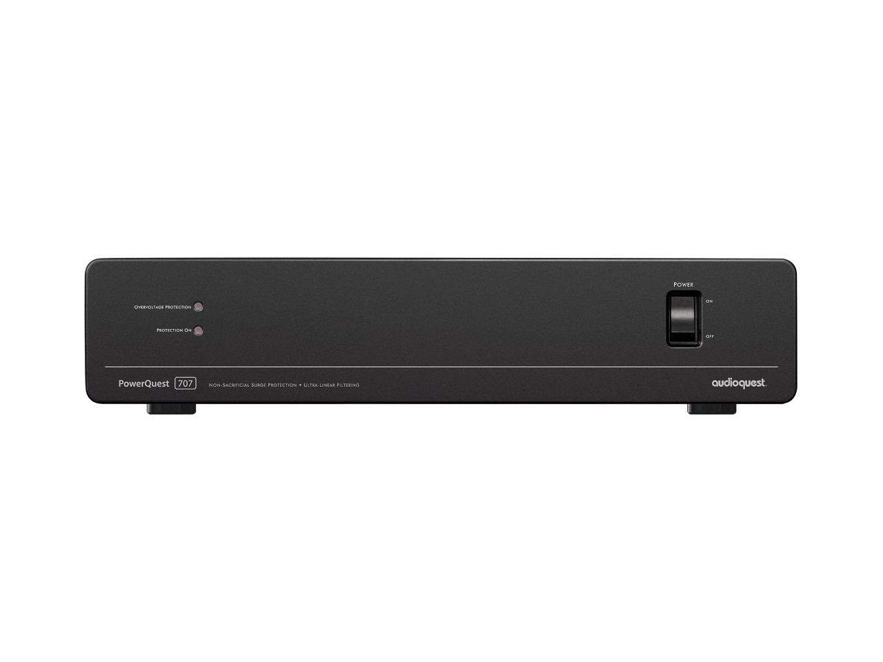audiovideo receiver, Leistungsschalter, Rackbreite, schwarzes Gehäuse, Vorderseite