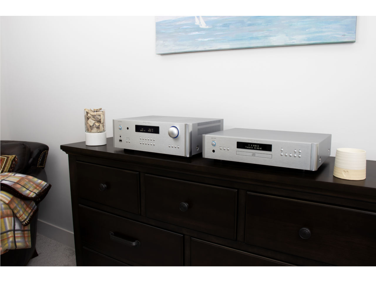 CD-Spieler, Elektronik, Mobiliar, Drinnen, Innenarchitektur