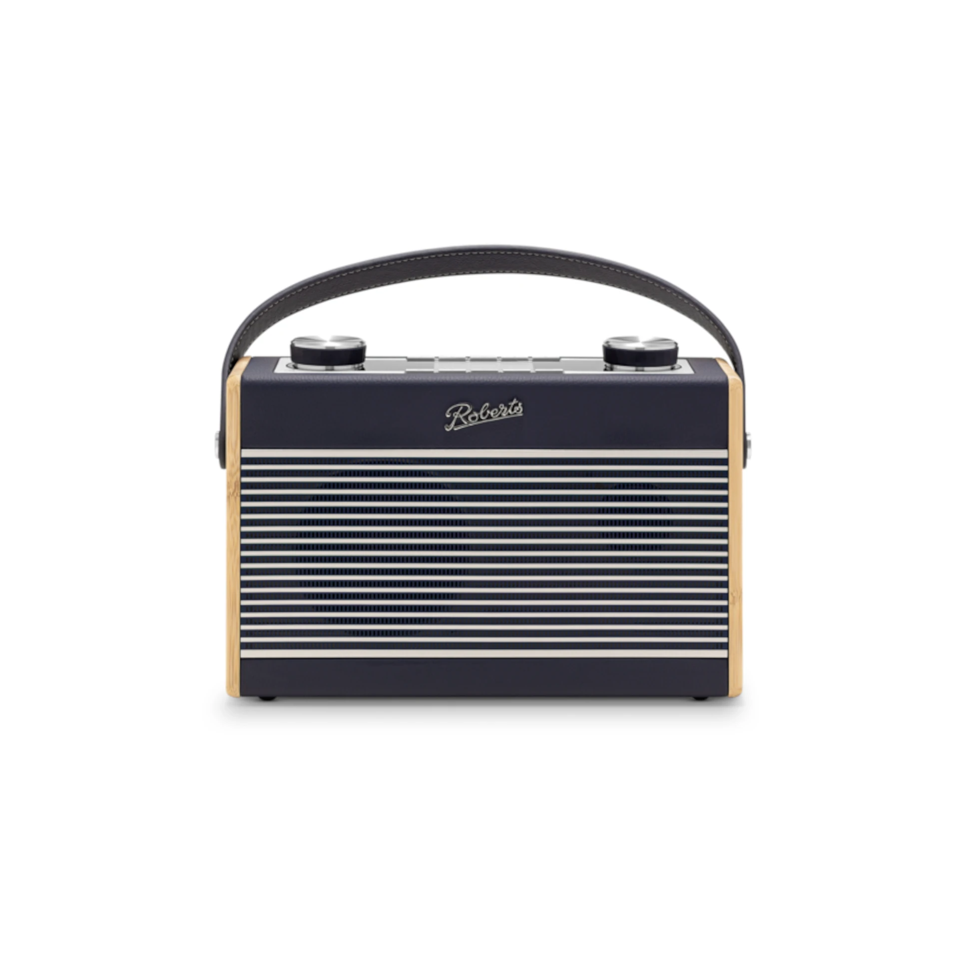 Bluetooth, Lautsprecher, Tragbar, Wellenmuster, Lederakzente