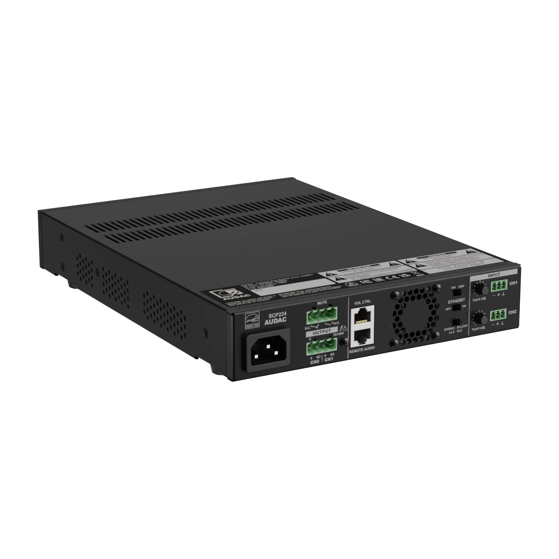 Rackmount, Audiokomponenten, Netzteil, Überwachung, Netzwerk