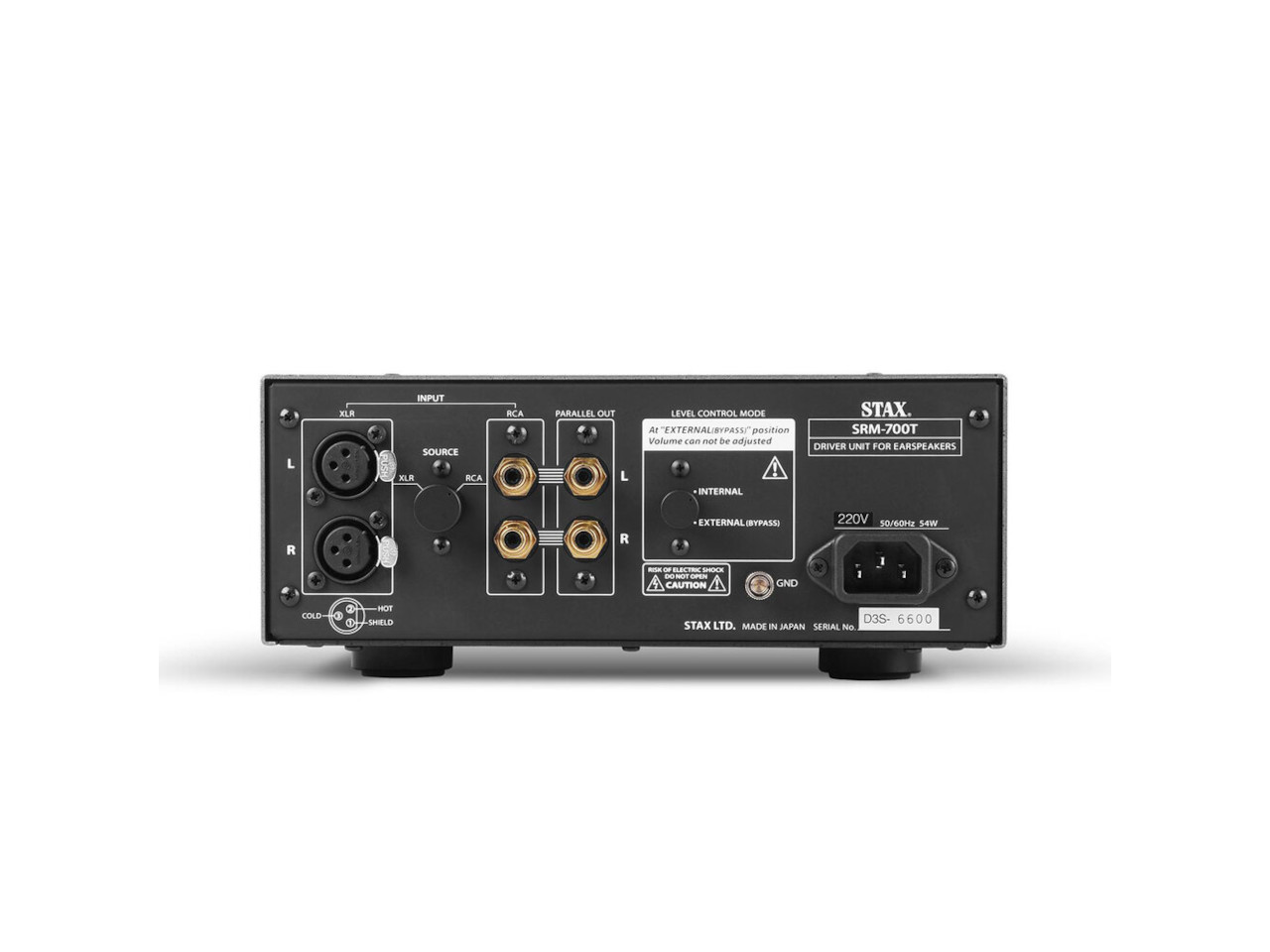 audio, Verstärker, Rackmount, Rückseite, Anschlüsse