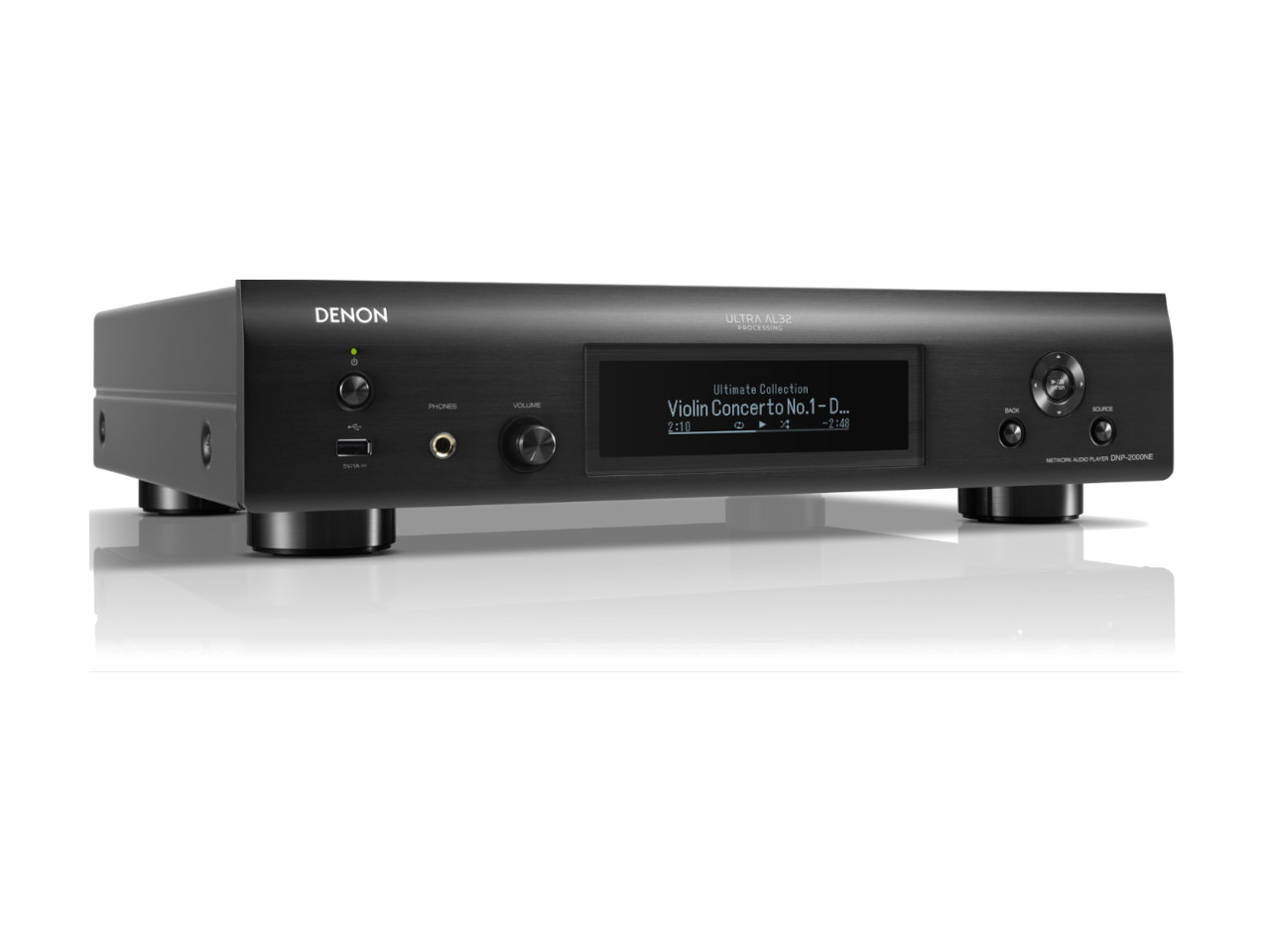 HiFi-Receiver, Netzwerk-Player, DSP-Strip, LCD-Display, Digital-Preamp