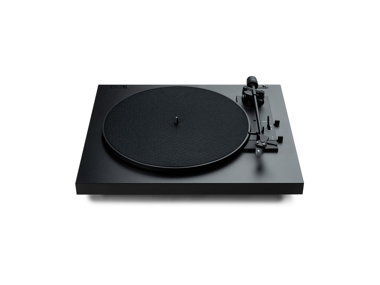 Plattenspieler, Turntable, Schwarz, Rundscheibe, Tonabnehmer