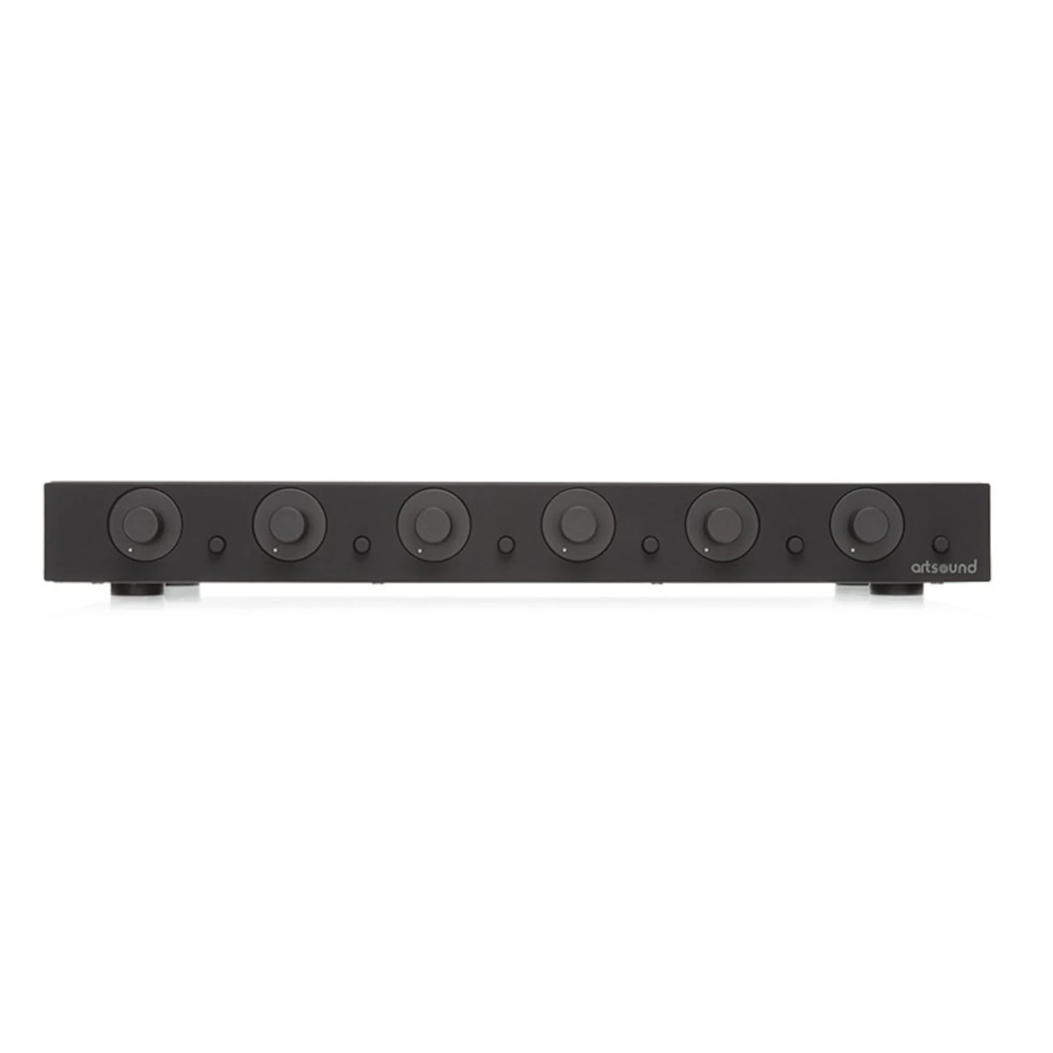 Audio-Interface, Lautstärkeregler, Schwarz, Rackmontage, markenlos