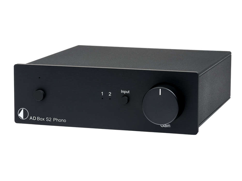 Pro-Ject AD Box S2 Phono Schwarz (discontinued)