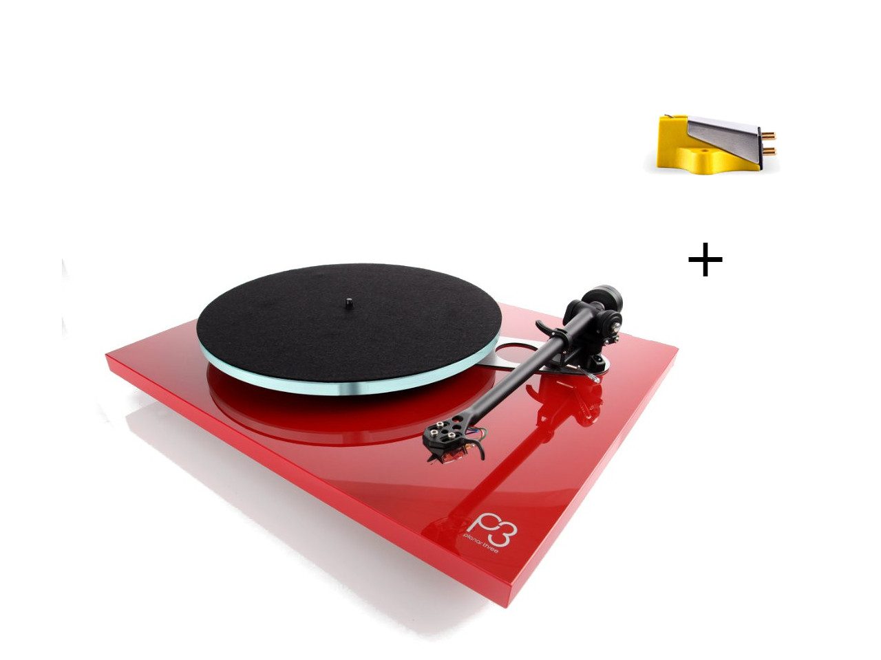Rega Planar 3 | Exact Bundle Red