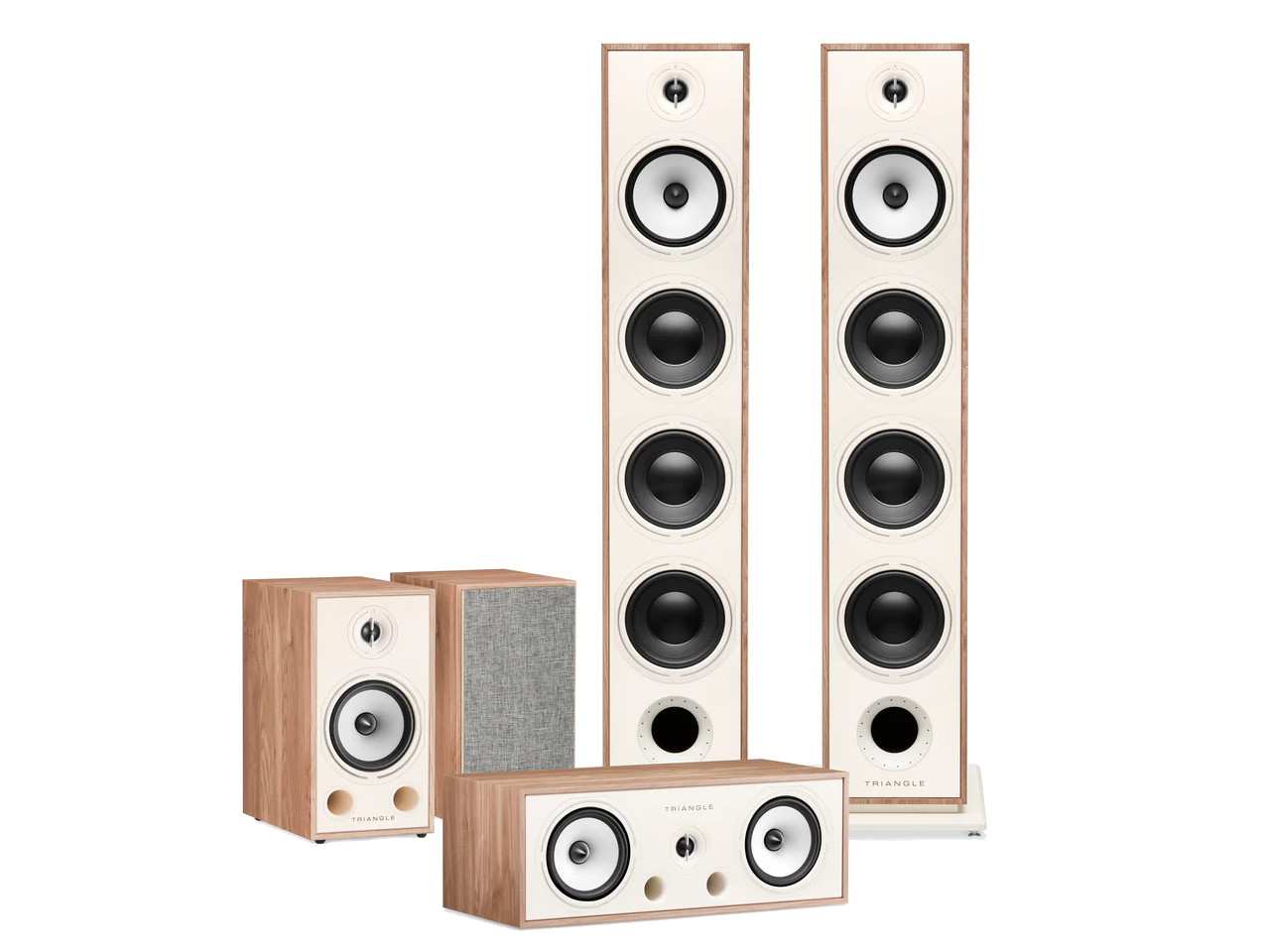 Lautsprecher, Standlautsprecher, Holzgehäuse, Mehrwege, Stereosystem