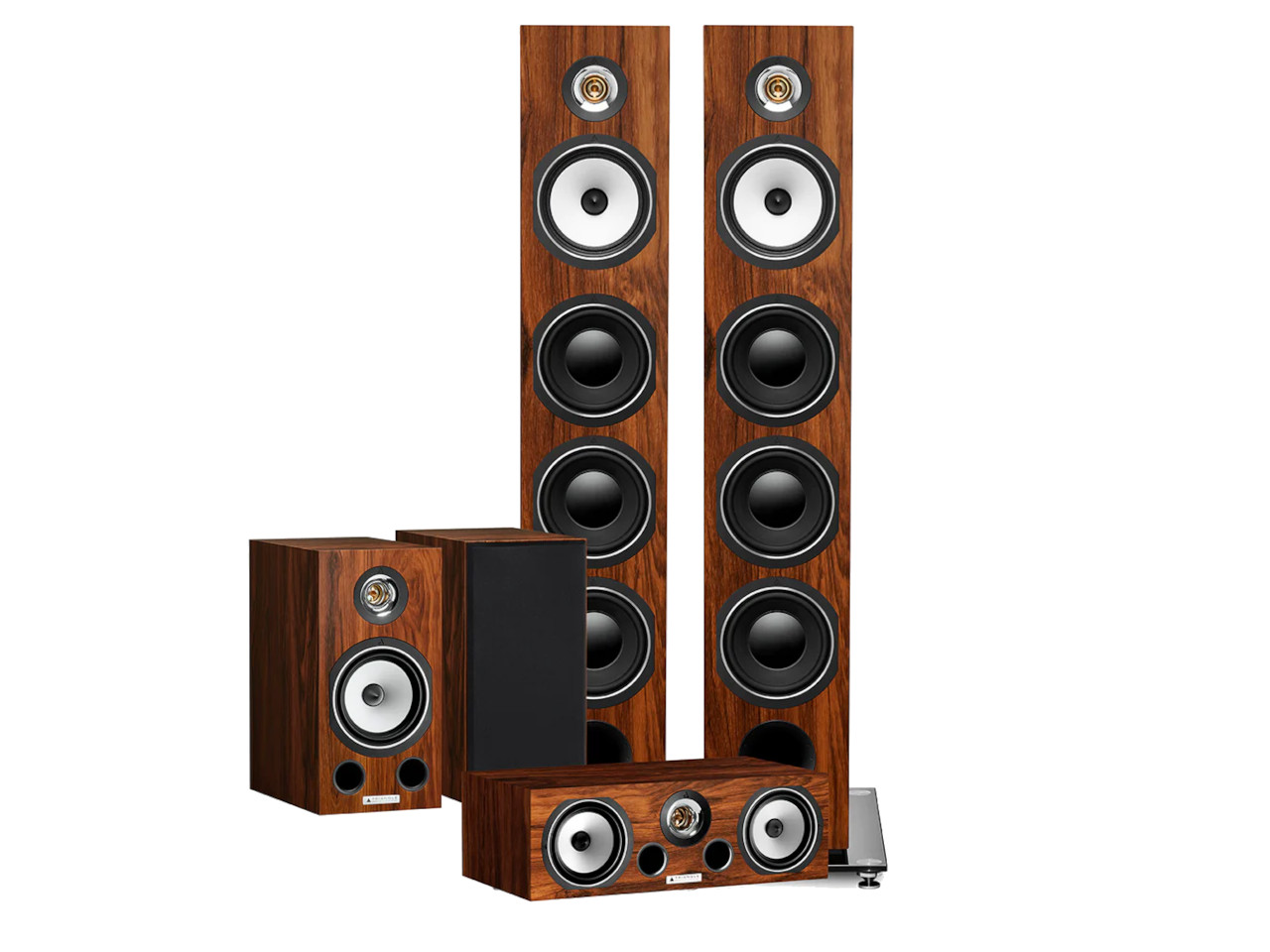 Lautsprecher, Turmlautsprecher, Holzverkleidung, Mehrkanal, HiFi-System