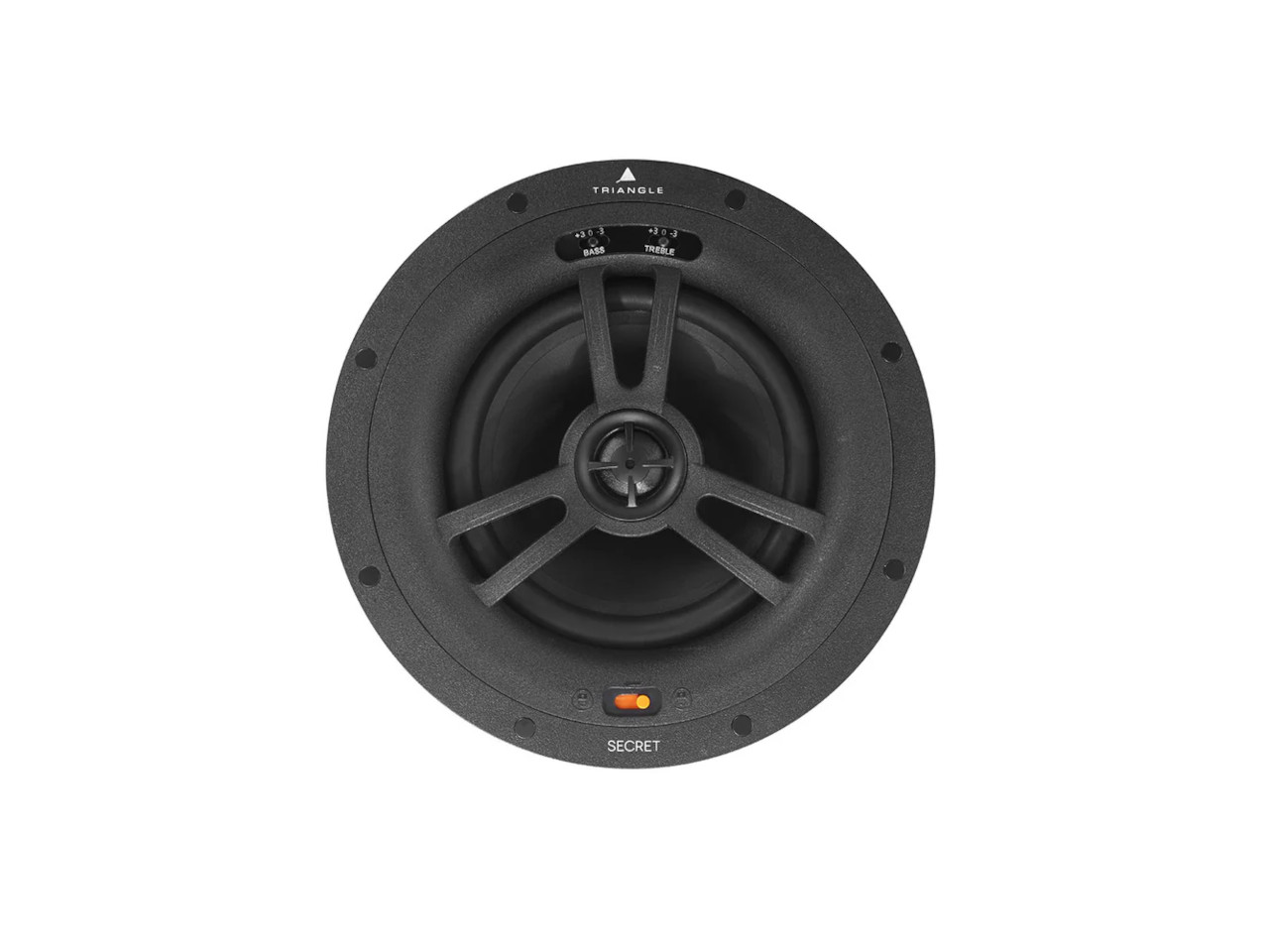 Lautsprecher, Rundlautsprecher, Kohlekonstruktion, Car Audio, Hidden panel