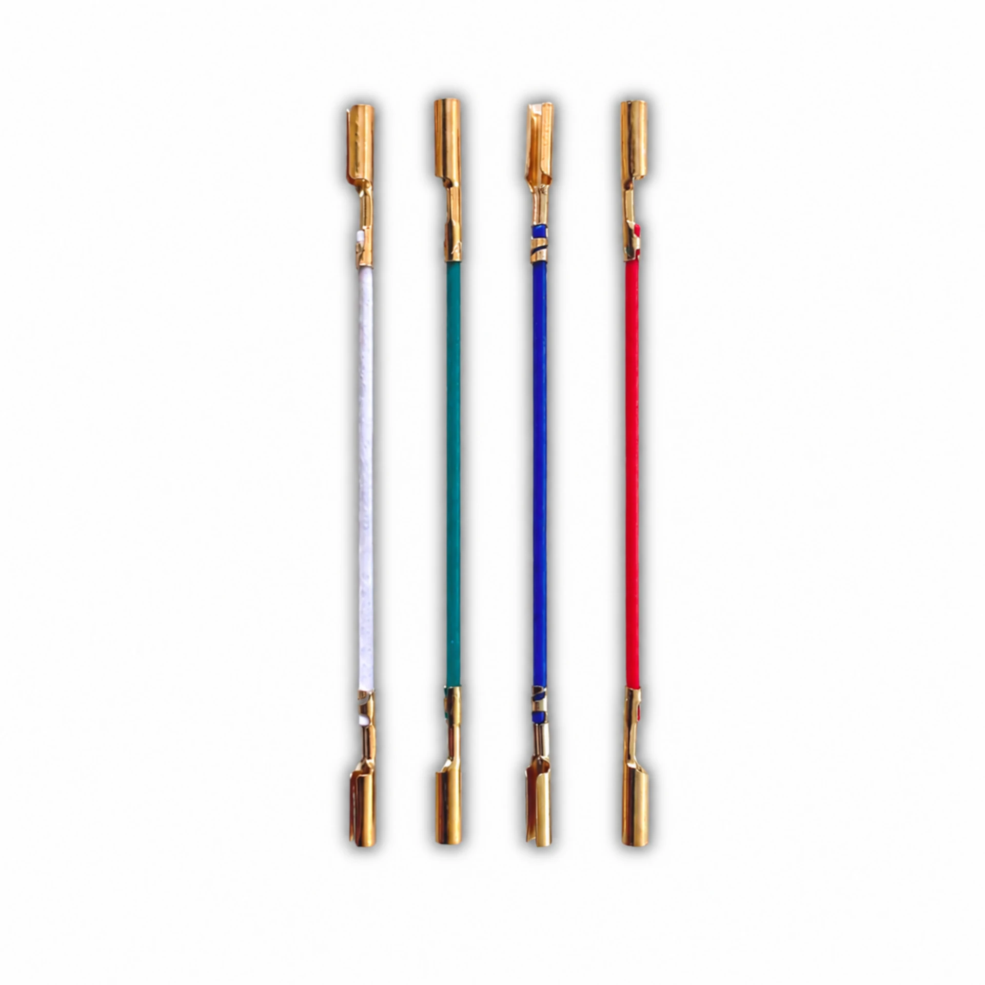 elektrisches kabel, Kabel, buntes kabel, Leitungsdraht, gold-plated connector?